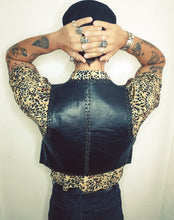 Load image into Gallery viewer, Hand Stiched Leather Waistcoat