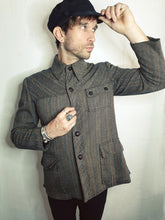 Load image into Gallery viewer, Tweed buttoned jacket
